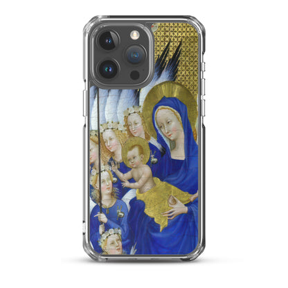 Virgin and Child with Angels by Wilton Diptych [Clear Case for iPhone]