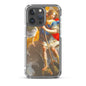 The Archangel Michael Slaying The Dragon By Simon Vouet [Clear Case for iPhone]