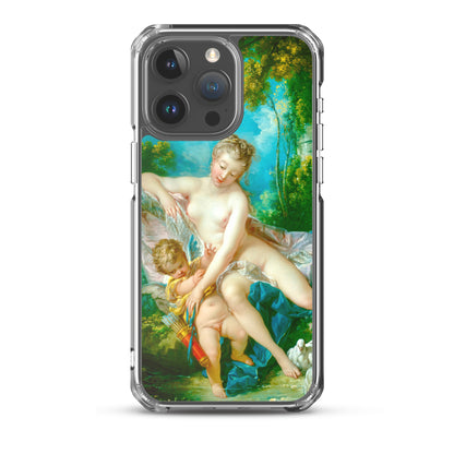 The Bath of Venus by François Boucher {Clear Case for iPhone}