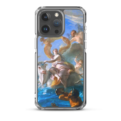 The Abduction of Europa by Noel-Nicolas Coypel [Clear Case for iPhone]