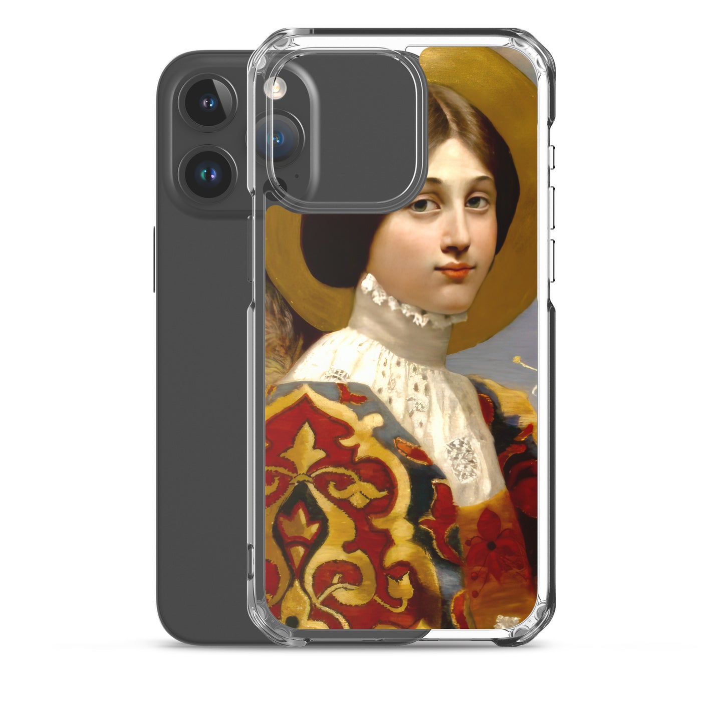 Angel Gabriel of Annunciation by Eleanor Fortescue-Brickdale [Clear Case for iPhone]