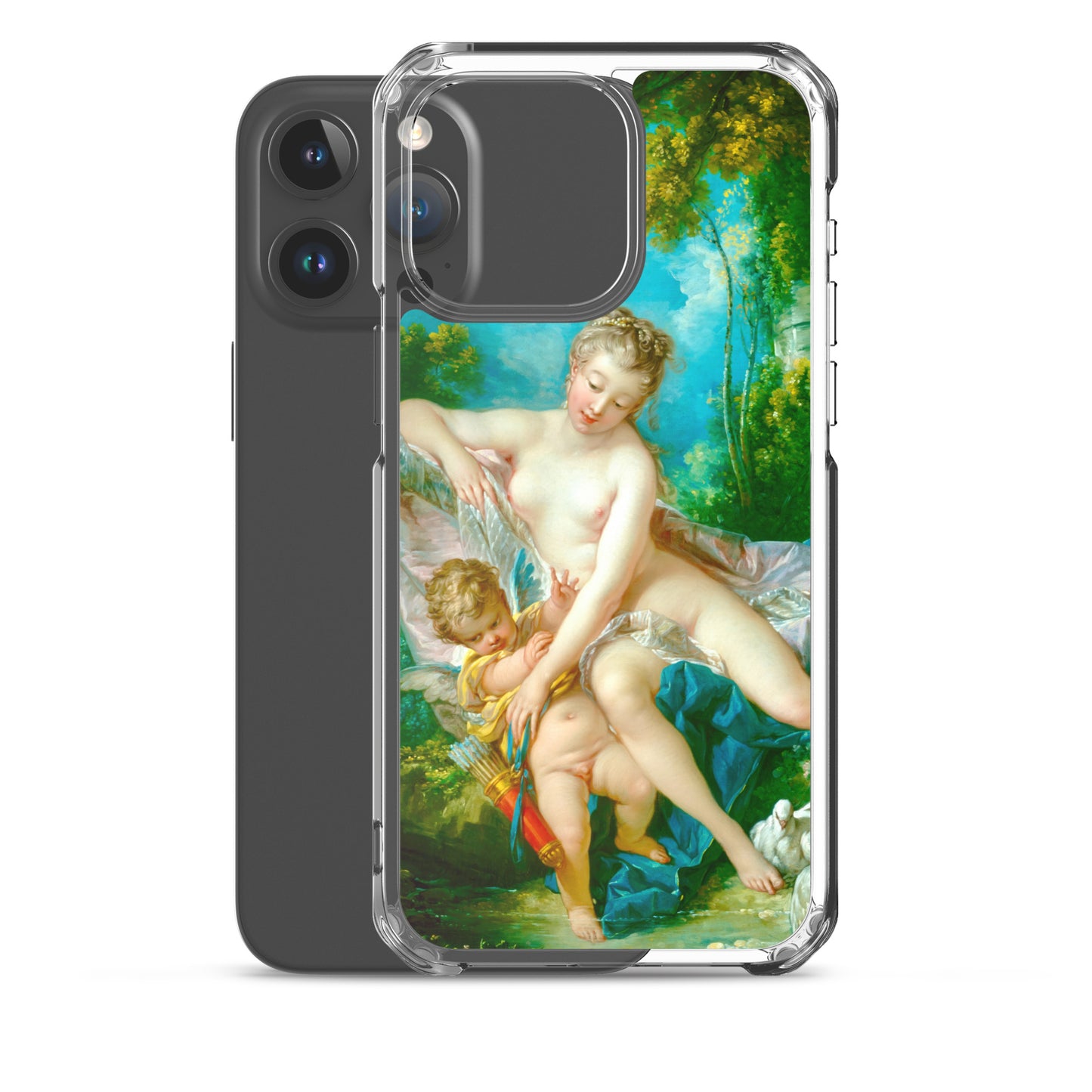 The Bath of Venus by François Boucher {Clear Case for iPhone}