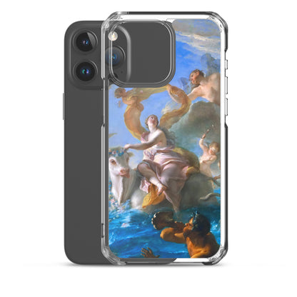 The Abduction of Europa by Noel-Nicolas Coypel [Clear Case for iPhone]