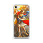 The Archangel Michael Slaying The Dragon By Simon Vouet [Clear Case for iPhone]