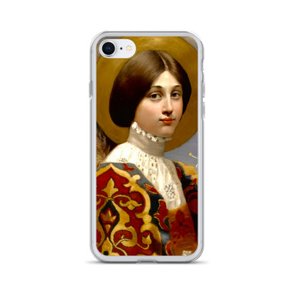 Angel Gabriel of Annunciation by Eleanor Fortescue-Brickdale [Clear Case for iPhone]