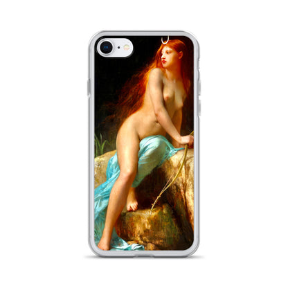 Diana Goddess of the Hunt by Jules Lefebvre [Clear Case for iPhone]