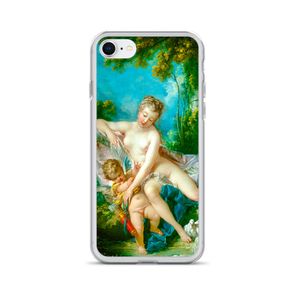 The Bath of Venus by François Boucher {Clear Case for iPhone}