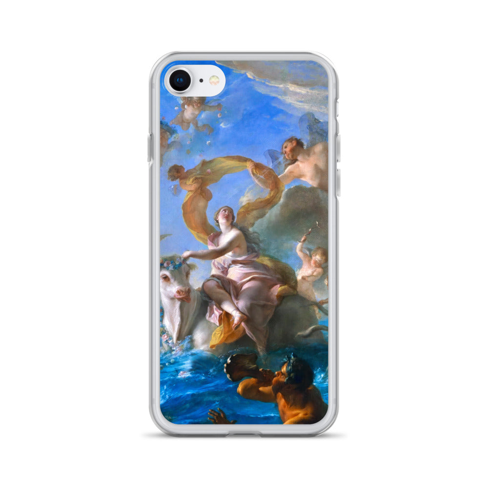 The Abduction of Europa by Noel-Nicolas Coypel [Clear Case for iPhone]