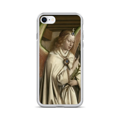 Archangel Gabriel passes the Message to Maria by Jan Van Eyck [Clear Case for iPhone]