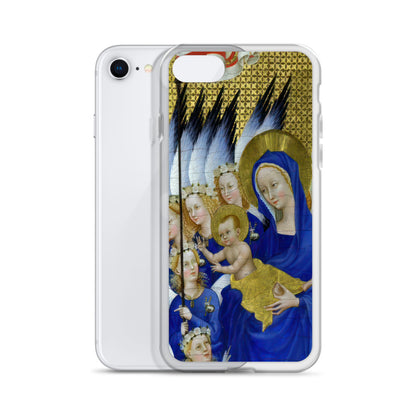 Virgin and Child with Angels by Wilton Diptych [Clear Case for iPhone]