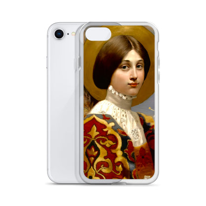 Angel Gabriel of Annunciation by Eleanor Fortescue-Brickdale [Clear Case for iPhone]