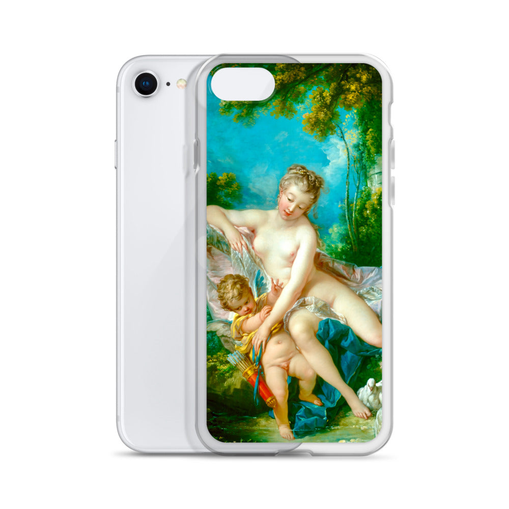 The Bath of Venus by François Boucher {Clear Case for iPhone}