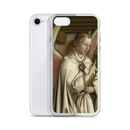 Archangel Gabriel passes the Message to Maria by Jan Van Eyck [Clear Case for iPhone]