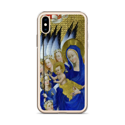 Virgin and Child with Angels by Wilton Diptych [Clear Case for iPhone]