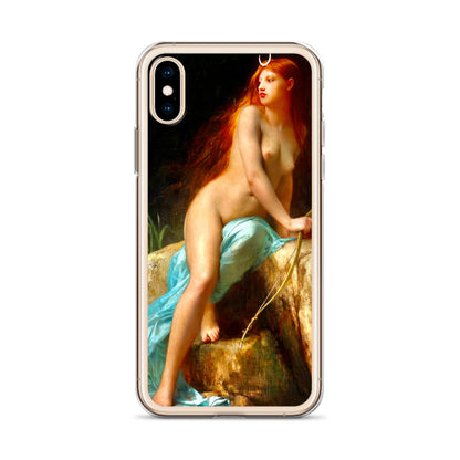 Diana Goddess of the Hunt by Jules Lefebvre [Clear Case for iPhone]