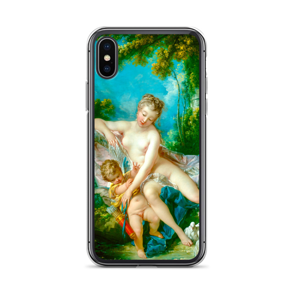 The Bath of Venus by François Boucher {Clear Case for iPhone}