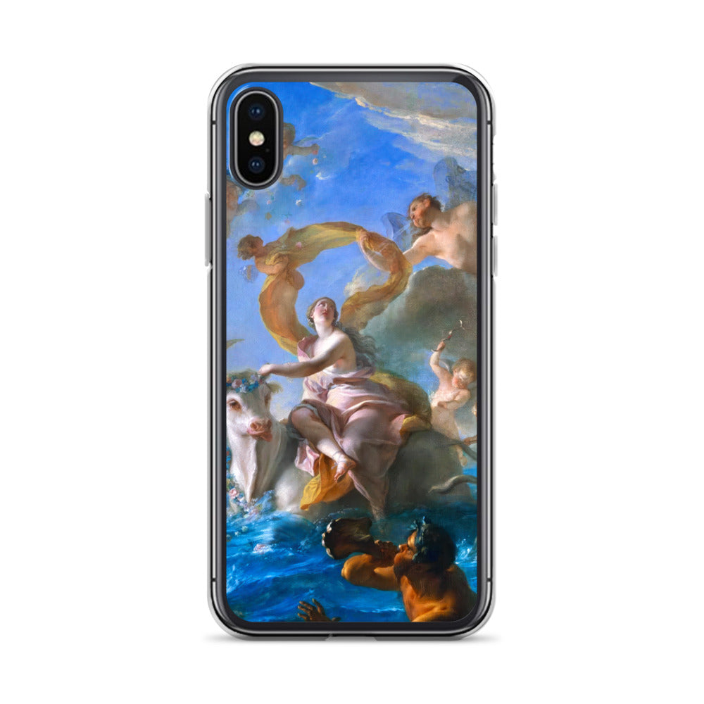 The Abduction of Europa by Noel-Nicolas Coypel [Clear Case for iPhone]