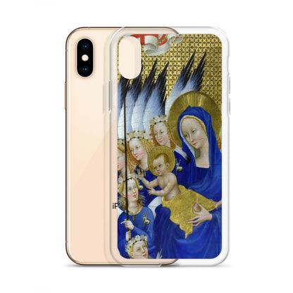 Virgin and Child with Angels by Wilton Diptych [Clear Case for iPhone]