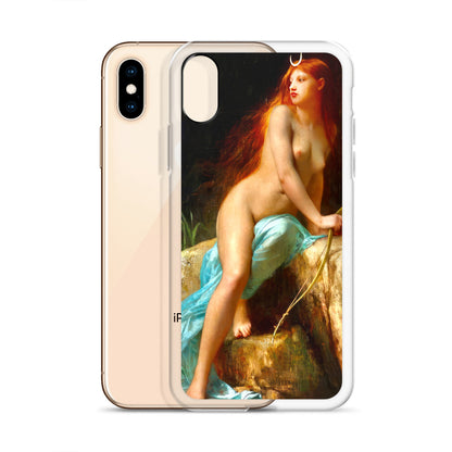 Diana Goddess of the Hunt by Jules Lefebvre [Clear Case for iPhone]