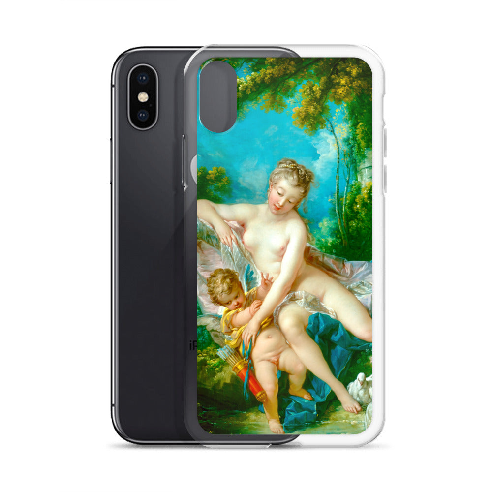 The Bath of Venus by François Boucher {Clear Case for iPhone}