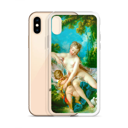 The Bath of Venus by François Boucher {Clear Case for iPhone}