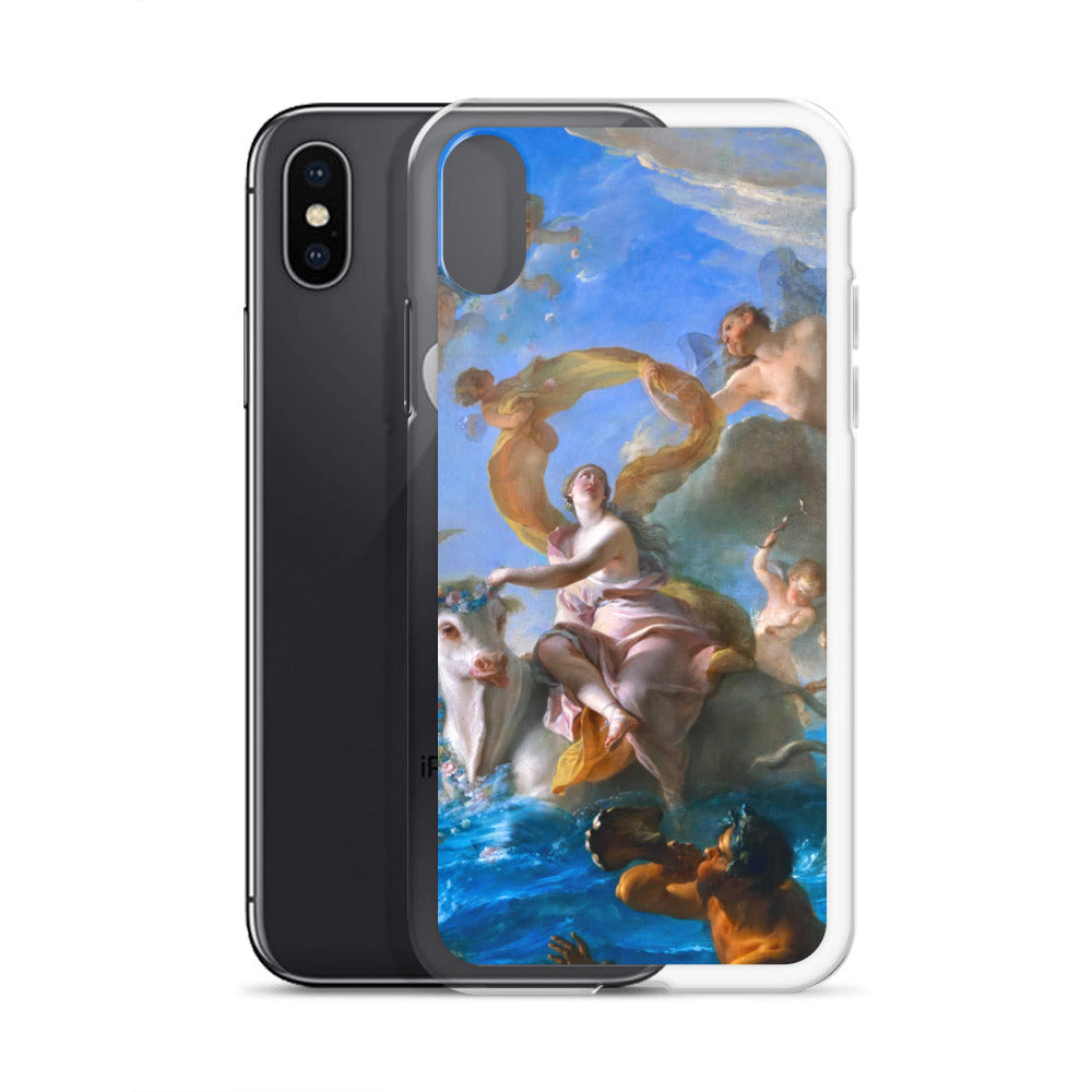 The Abduction of Europa by Noel-Nicolas Coypel [Clear Case for iPhone]