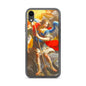 The Archangel Michael Slaying The Dragon By Simon Vouet [Clear Case for iPhone]