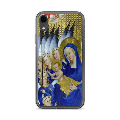 Virgin and Child with Angels by Wilton Diptych [Clear Case for iPhone]