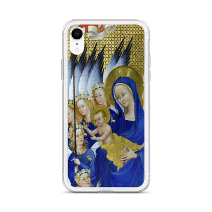 Virgin and Child with Angels by Wilton Diptych [Clear Case for iPhone]