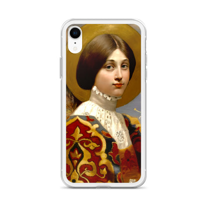 Angel Gabriel of Annunciation by Eleanor Fortescue-Brickdale [Clear Case for iPhone]