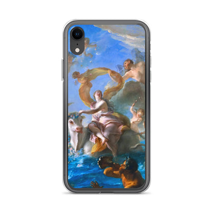 The Abduction of Europa by Noel-Nicolas Coypel [Clear Case for iPhone]