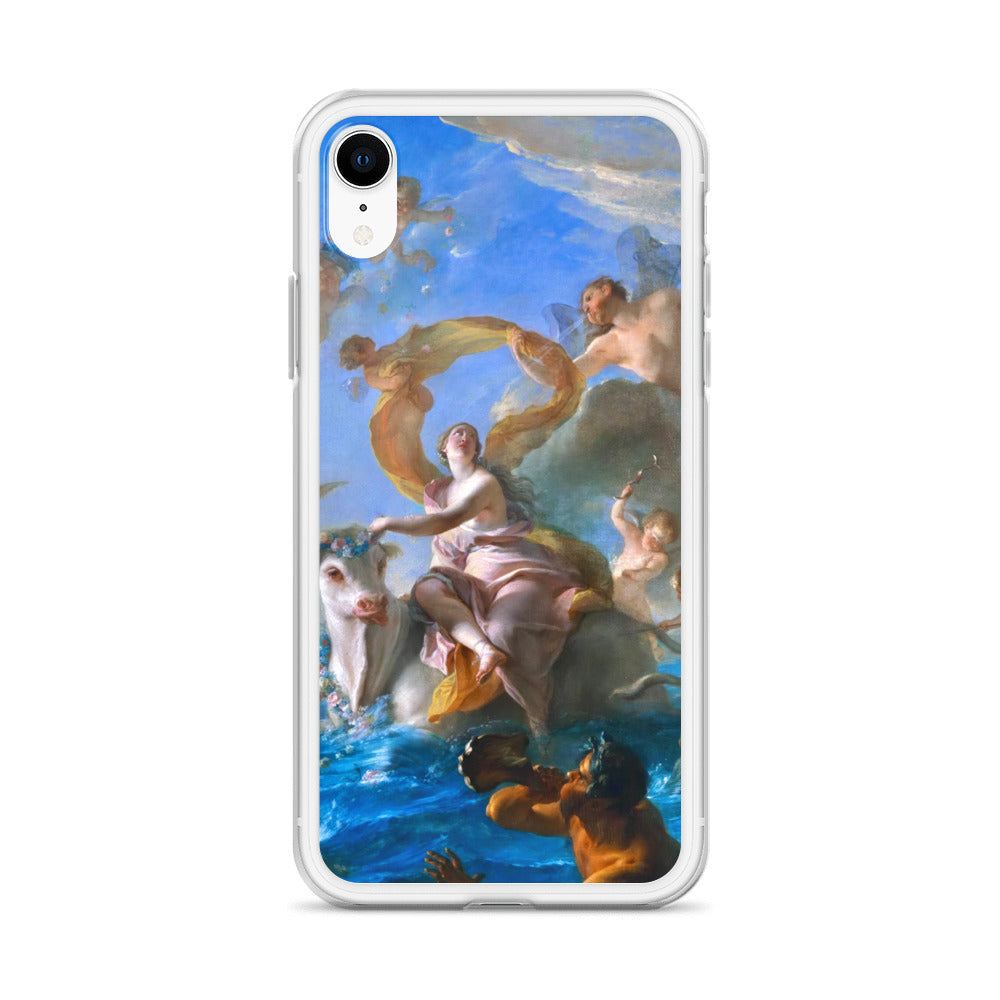 The Abduction of Europa by Noel-Nicolas Coypel [Clear Case for iPhone]