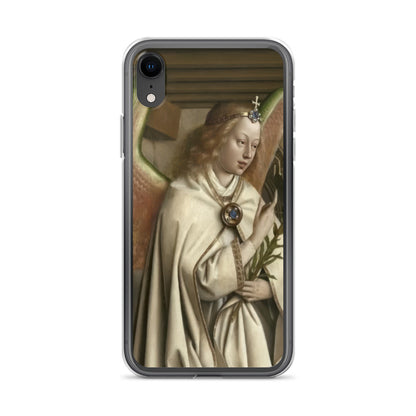 Archangel Gabriel passes the Message to Maria by Jan Van Eyck [Clear Case for iPhone]