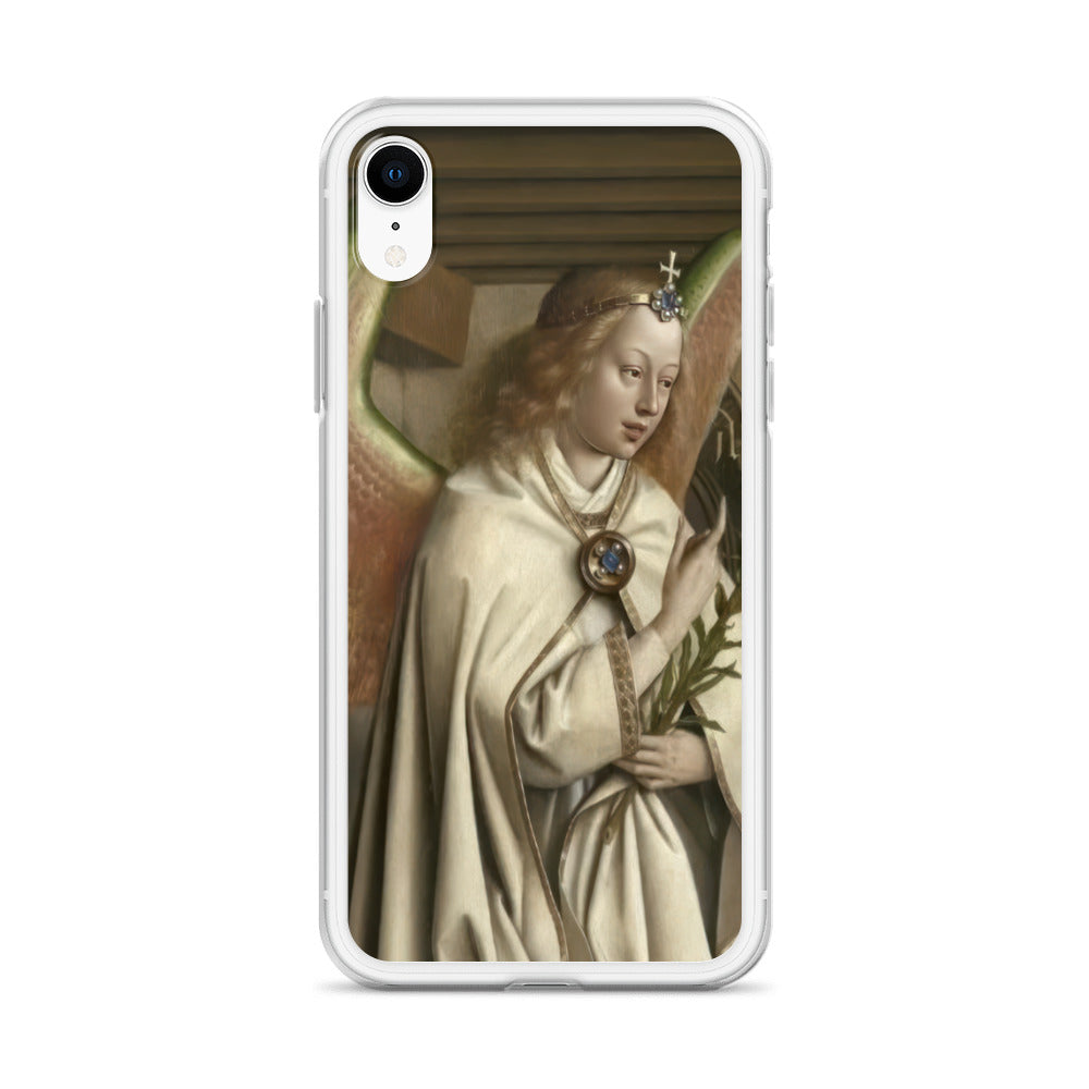 Archangel Gabriel passes the Message to Maria by Jan Van Eyck [Clear Case for iPhone]