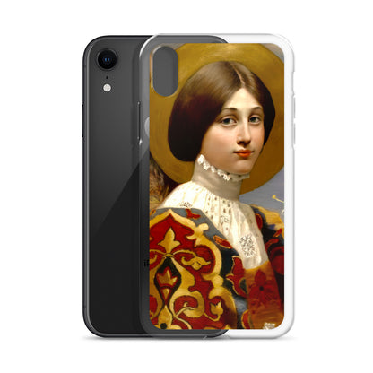 Angel Gabriel of Annunciation by Eleanor Fortescue-Brickdale [Clear Case for iPhone]