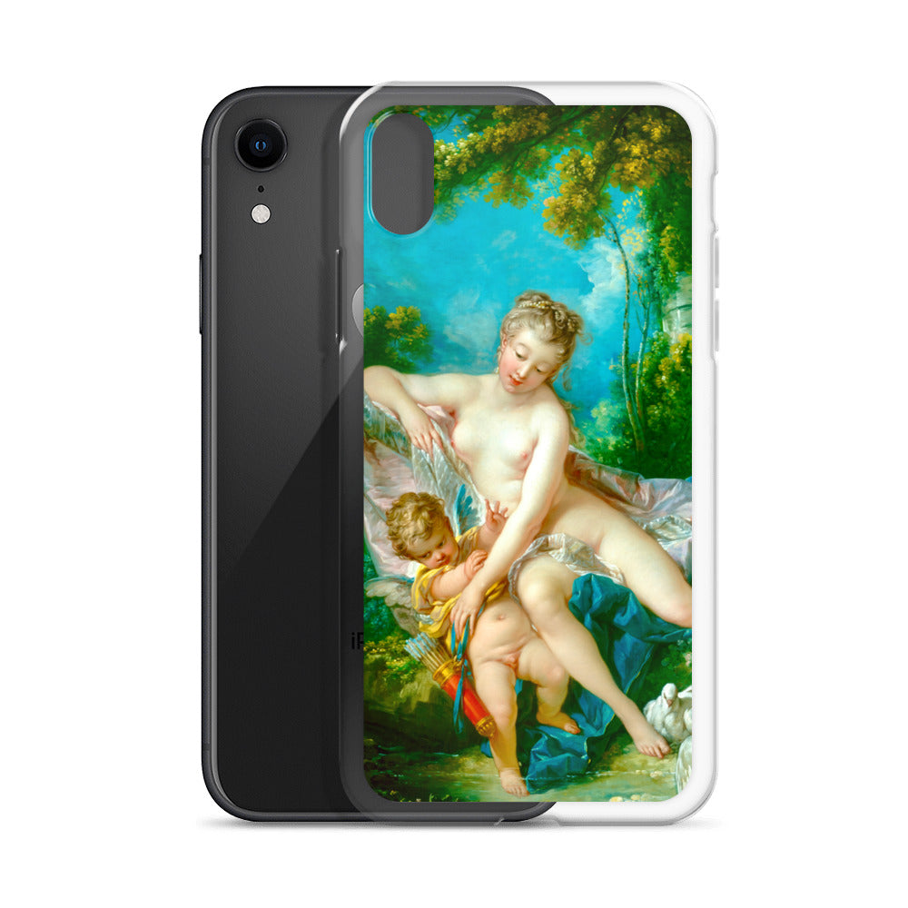 The Bath of Venus by François Boucher {Clear Case for iPhone}