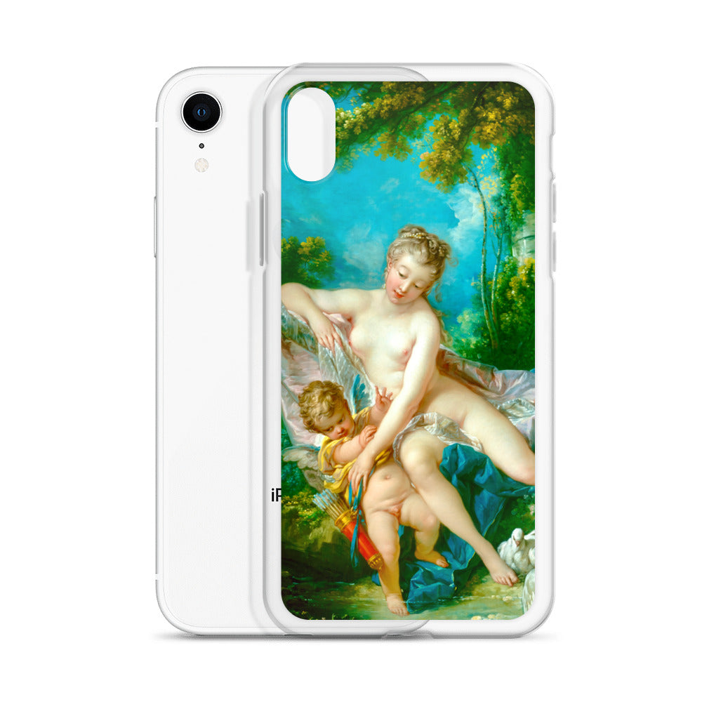 The Bath of Venus by François Boucher {Clear Case for iPhone}