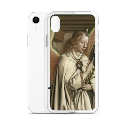 Archangel Gabriel passes the Message to Maria by Jan Van Eyck [Clear Case for iPhone]