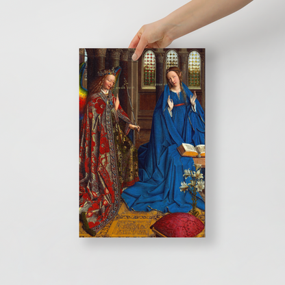 Annunciation by Jan van Eyck [Poster]