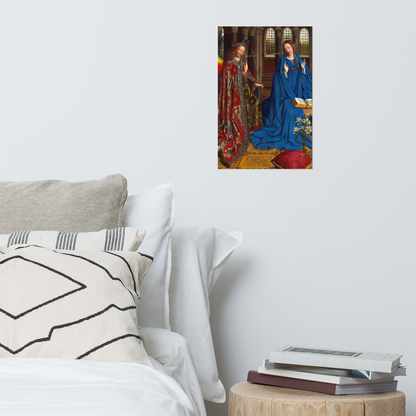 Annunciation by Jan van Eyck [Poster]