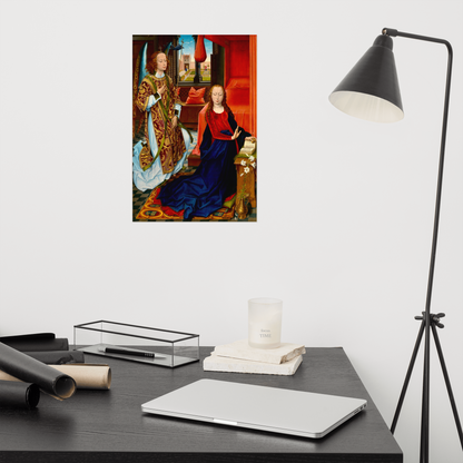 Annunciation by Hans Memling [Poster]