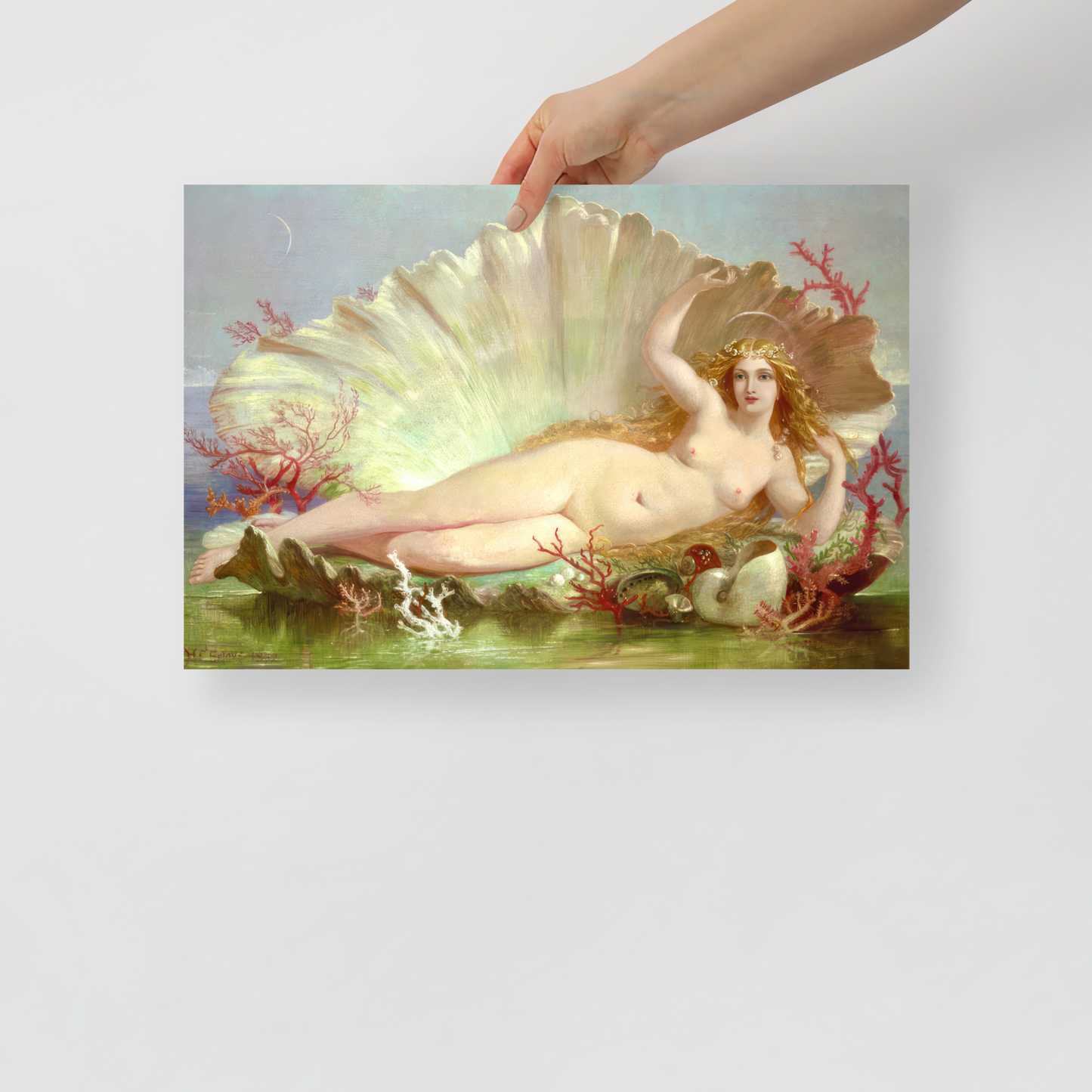 The Birth of Venus by Henry Courtney Selous [Poster]