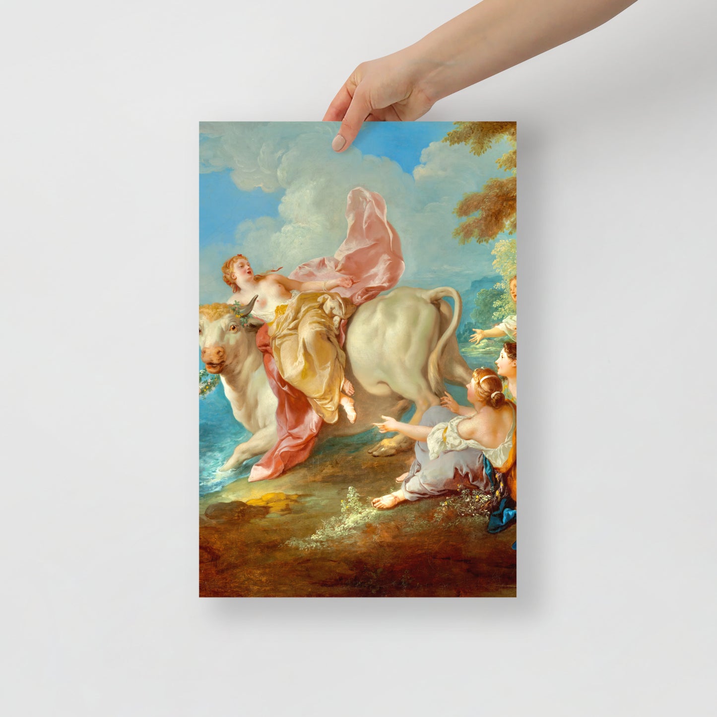 The Abduction of Europa by Jean Francois de Troy [Poster]