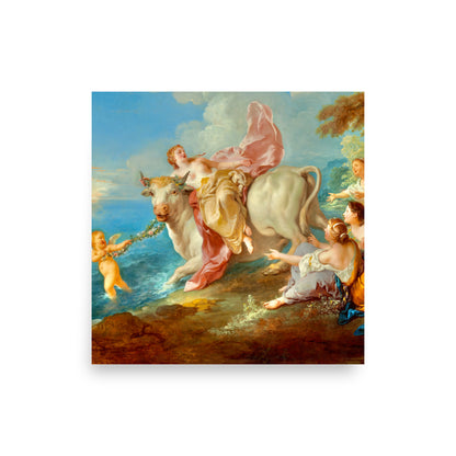 The Abduction of Europa by Jean Francois de Troy [Poster]