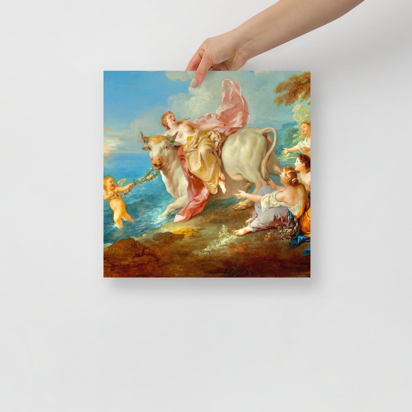 The Abduction of Europa by Jean Francois de Troy [Poster]