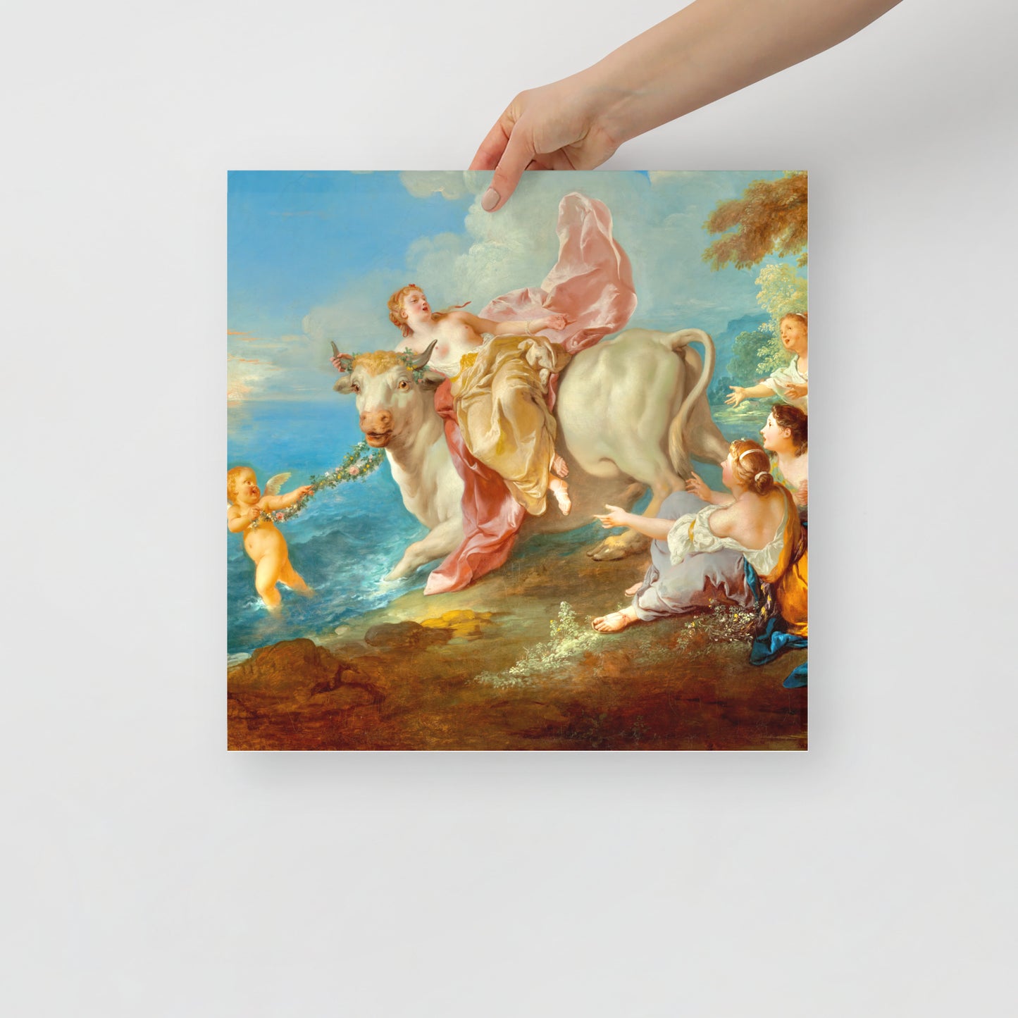 The Abduction of Europa by Jean Francois de Troy [Poster]