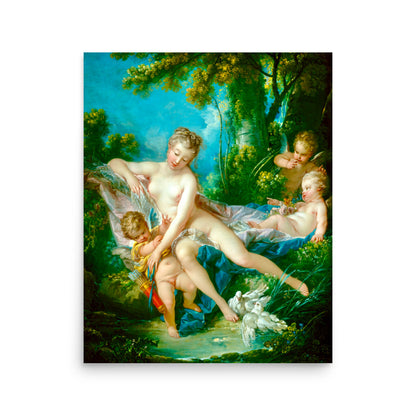 The Bath of Venus by François Boucher [Poster]