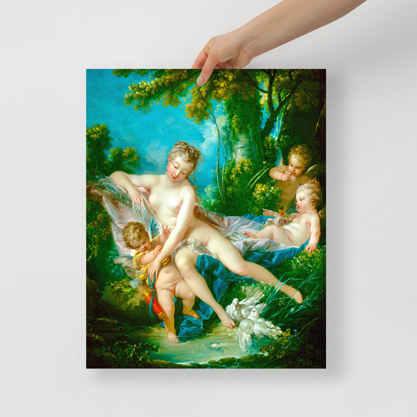 The Bath of Venus by François Boucher [Poster]