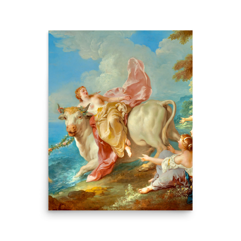 The Abduction of Europa by Jean Francois de Troy [Poster]