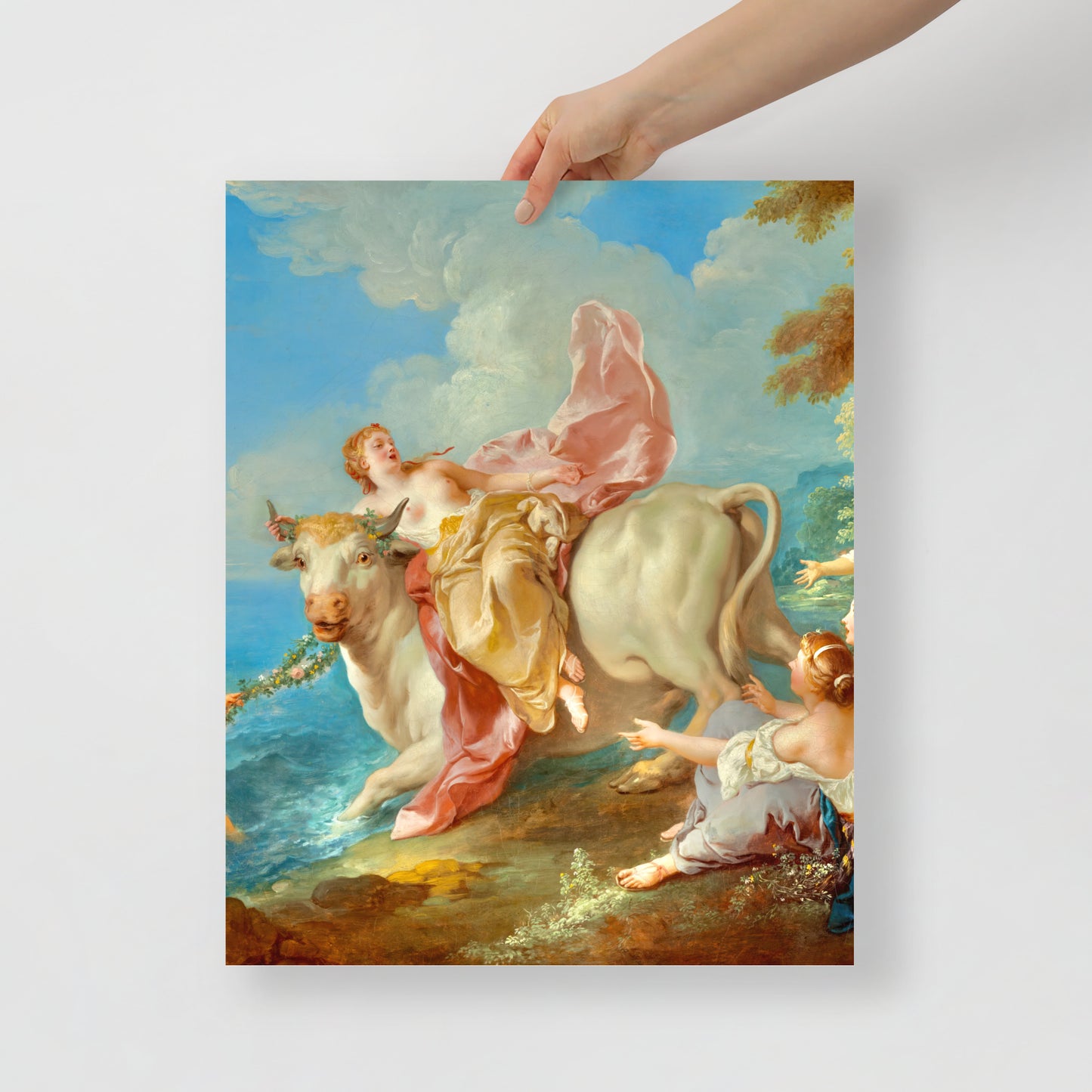 The Abduction of Europa by Jean Francois de Troy [Poster]